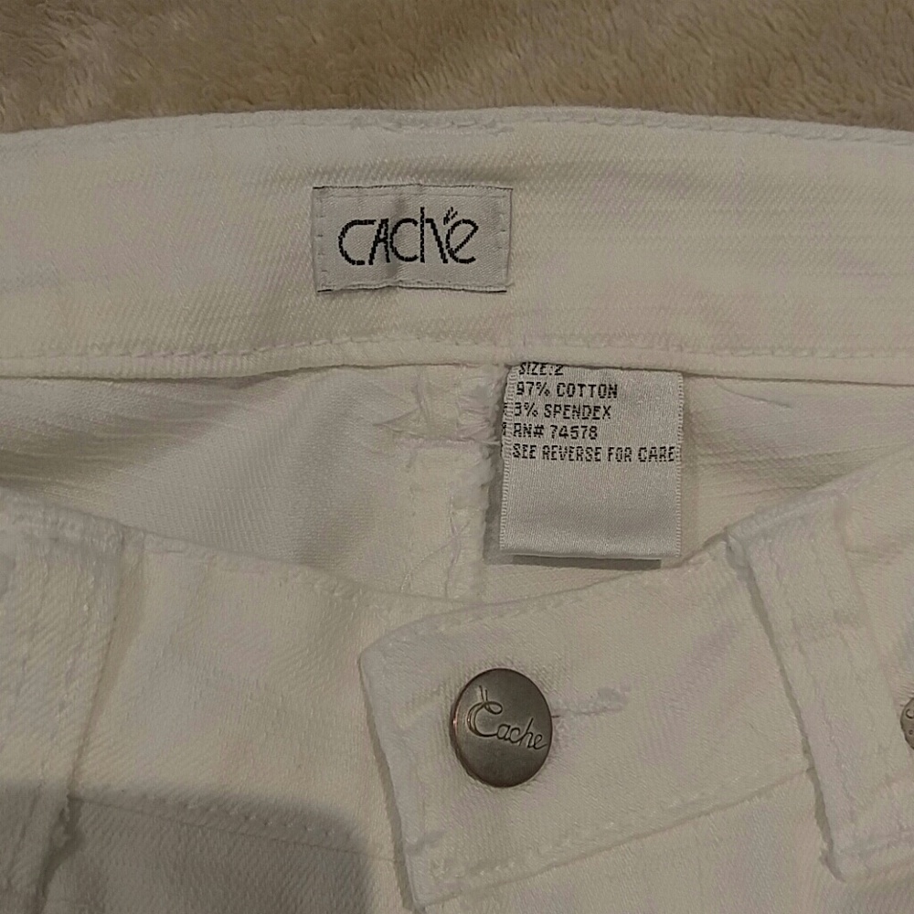 White Cache Jeans - Picture 3 of 5